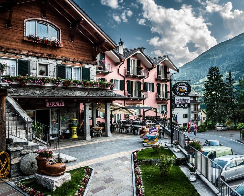 Albergo Meuble Vecchio Scarpone Baceno Eksteriør billede
